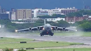 Ranked by Maximum Takeoff Weight(MTOW) - Some regulars and rare visitors spotted at Taipei Songshan