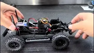 CR18P Rushmore shock repositioning🔥👀 #RC #shocks #rccar #rccrawler #upgrade #rcrockcrawler #rctruck
