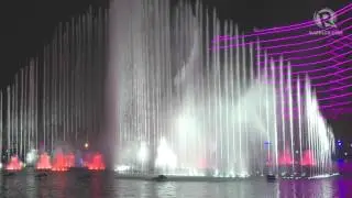 Okada's fountain launch