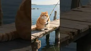 Meowtopus! Orange fat cat funny video #ai #orangecat #funny