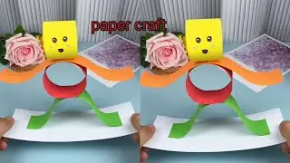 Paper craft 💜 origami paper craft ☺️ craft by AU