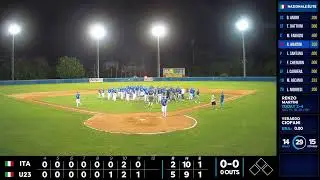 Baseball: Italia Elite vs Italia Under 23