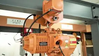 WINCH MOTOR HOIST WITH ELECTRONIC TROLLEY