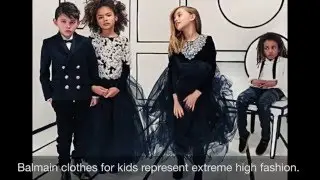 Balmain Kids Clothes Collection First Look