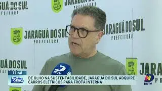 Jaragu&aacute; do Sul adquire carros el&eacute;tricos e moderniza frota com foco em sustentabilidade