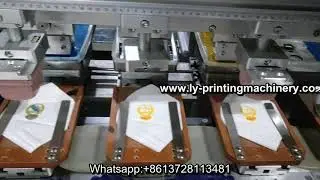 N95 face mask logo 3 color multi color pad printer