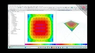 Mat foundation design using ETABS analysis