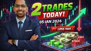 This is how professionals trade | Only 2 trades | Calm & Rule Based trading