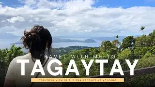A Day in My Life in Tagaytay Philippines 🇵🇭 Taal Volcano View & Must-Try Filipino Food