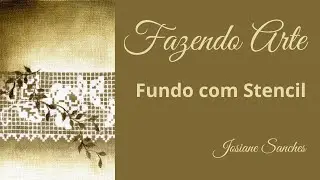 FUNDO COM STENCIL