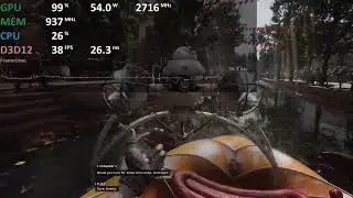 Atomic Heart on Ryzen AI 9 HX 370 Radeon 890M Gaming Quick Test - 1080p