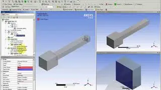 ANSYS CAE 16  Harmonic Response Analysis