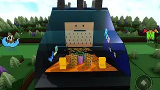 INSANELY EPIC Coin Pusher Arcade game in build a boat (functional)