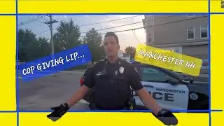 LIPPY COP CALLED OFF BY RANKING OFFICER!  #1ACOMMUNITY
