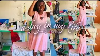 A day in a life of a fashion designer 