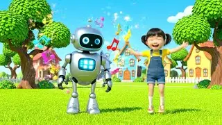 Oops! Robot Learned to Dance in the Park 🤖 | Nursery Rhymes for Kids & Baby Songs
