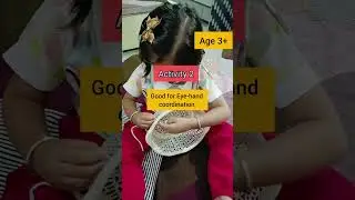 Indoor Fun | Preschool learning | Brain boosting | Fine motor activities #shorts #shortsvideo #short