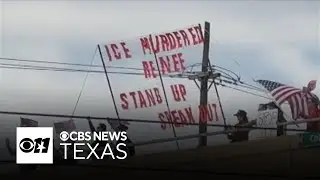 Protests in North Texas blame ICE for woman's death in Minneapolis