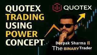 quotex trading using power concept