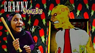 Granny chapter two SPONGEBOB | *dukhi kardiya grandpa ko* 😂 | door escape | full gameplay | TiKKU 