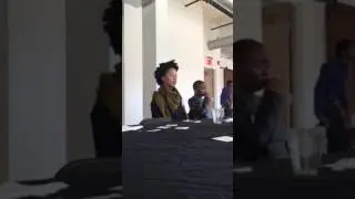 Lauren Ash of Black Girl in Om ends Queens Brunch with meditation