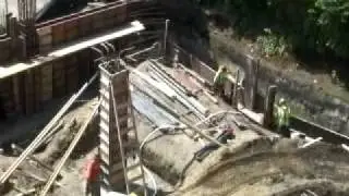 Carpenters Center New Building Progress: Garage Construction