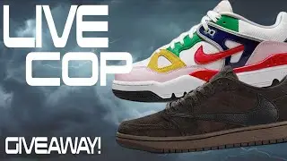 LIVE COP NIGO AF3 LOW STOCK NUMBERS & TRAVIS SCOTT JORDAN 1 LOW DONE FOR