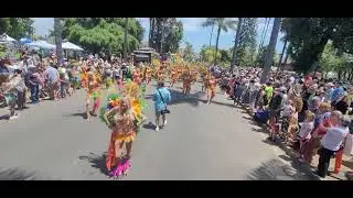 La Boheme Dancers at the 49th Annual Santa Barbara Summer Solstice Parade.