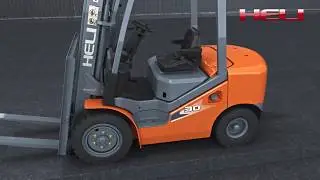 Cấu tạo bộ phận cấu thành xe nâng hàng Heli 2-3,5 Tấn