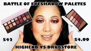 Battle of Eyeshadow Palettes | ABH Modern Renaissance vs Wet n Wild Rose in The Air