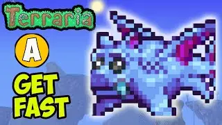 Terraria how to get Cute Fishron Mount (EASY) | Terraria Cute Fishron Mount