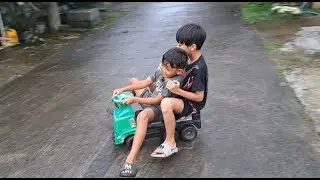 PROSOTAN NAIK MOBIL KECIL | AZZAMY TV #prosotan #anak