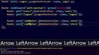 Laravel notes crud api || Google Keep Clone || Part - 2