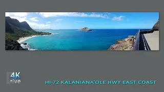 Oahu's East Coast Drive | Hawaii Kai to Makai Research Pier | Honolulu, Oahu 🌴 Hawaii 4K Driving