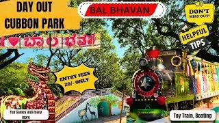 🚂 Toy Train Ride at Bala Bhavan | Top Family Attraction in Bangalore 🌿
