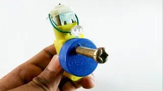 How to make a Mini Generator at home - Easy || DIY || Science Project||1 min tutorial