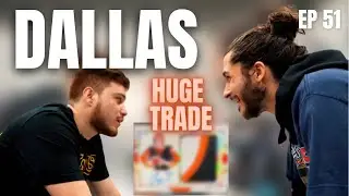 DALLAS CARD SHOW (DAY 2) - WE DID A HUGE TRADE FOR A JOE BURROW GOLD NT 😳 | EP 51