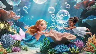 Roblox Mini Mermaid Swam Through Pixel Bubble | Nursery Rhymes for Kids & Baby Songs