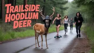Longboarding in the deers O block hood/ blog? Surprised Pikachu face? ( They get active)