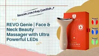 REVO Genie Review | LED Face & Neck Massager for Tightening & Glow