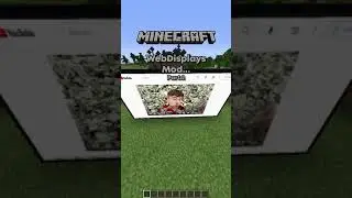 Watching Dream In MINECRAFT! (WebDisplays Mod)