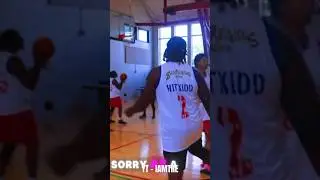 Hooping With HitKidd ⛹🏽&zwj;♂️#shortsfeed #shortsvideo #memphis #hitkidd #iamtre #basketball #2024