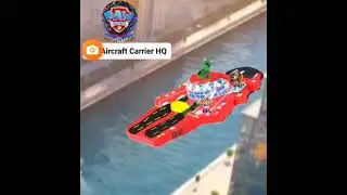 New Paw patrol: the mighty movie aircraft carrier HQ leaked image!!