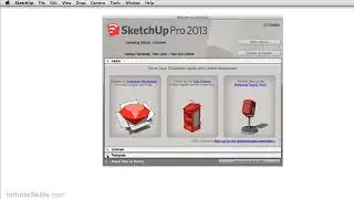 Master SketchUp  - A Definitive Guide From Infinite Skills : 0102 Setting Up The Template