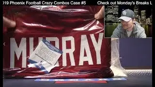 2019 Leaf Autographed Mini Helmet and Football Jersey 20 Box Double Case Break #1   Sports Cards