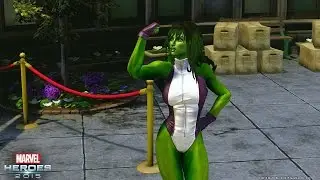 Marvel Heroes 2015 – She-Hulk Trailer