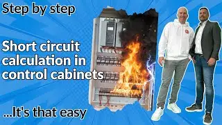 Short circuit calculation explained step by step 💥It's that easy 😎