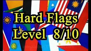 Hard Flags to Draw Level 8