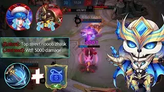 5000 DAMAGE MONSTERS!! ZHASK UNSTOPPABLE BUILD!! | Build Zhask Top 1 Global - MLBB
