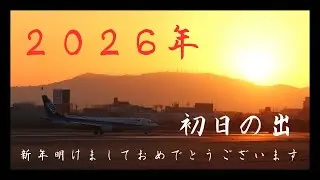 【実写？】2026年！明けました！初日の出だよ！【#謹賀新年】#shorts